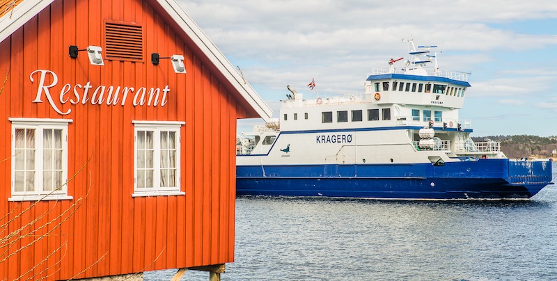 Sentralt ved skjærgården